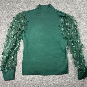 ALMOST FAMOUS Juniors'‎ Mesh-Sleeve Ribbed Mock-Neck Sweater 3X